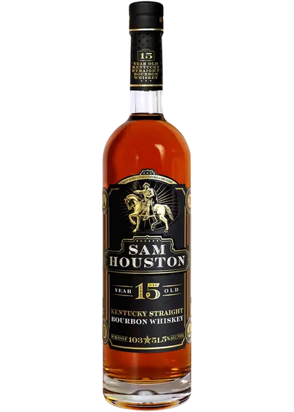 Sam Houston 15 Year Old Kentucky Straight Bourbon Whiskey 750ml