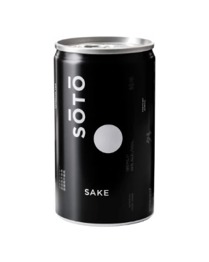 Soto Premium Junmai Sake Can 180ml
