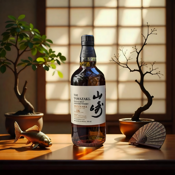 Yamazaki Mizunara Japanese Oak Cask 100th Anniversary 18 Year Old Single Malt Whisky