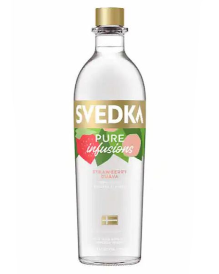 Svedka Pure Infusions Strawberry Guava Flavored Vodka 750ml