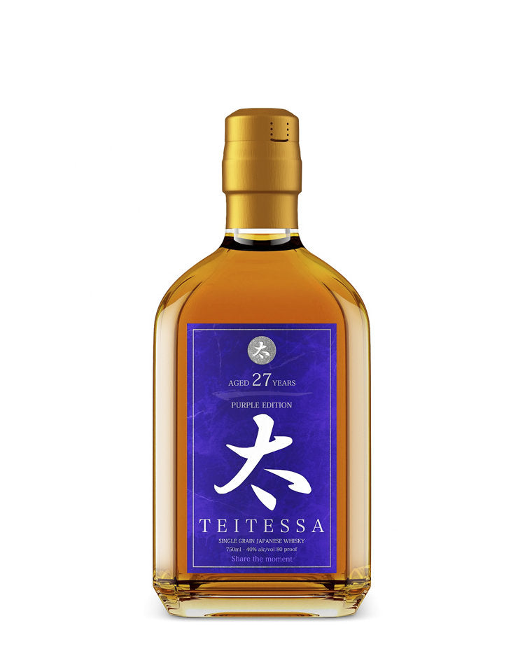 Teitessa Purple Edition 27 Year Old Single Grain Japanese Whisky 750ml