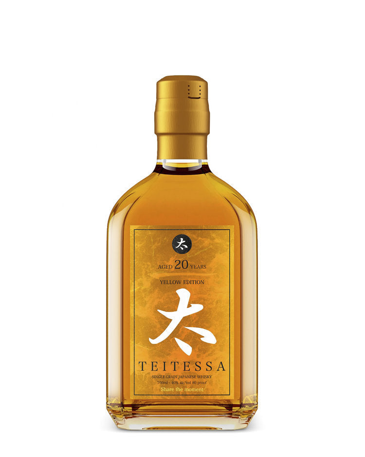 Teitessa Yellow Edition 20 Year Old Single Grain Japanese Whisky 750ml