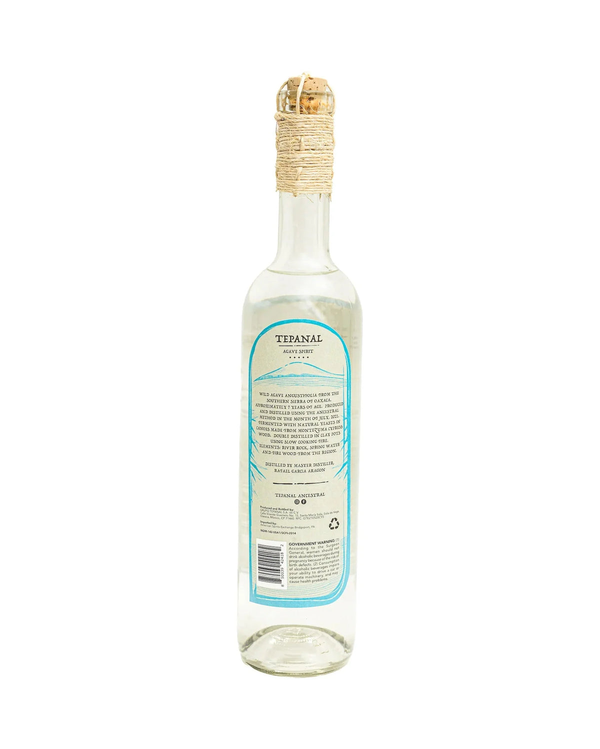 Tepanal Ancestral Espadín Mezcal 750ml