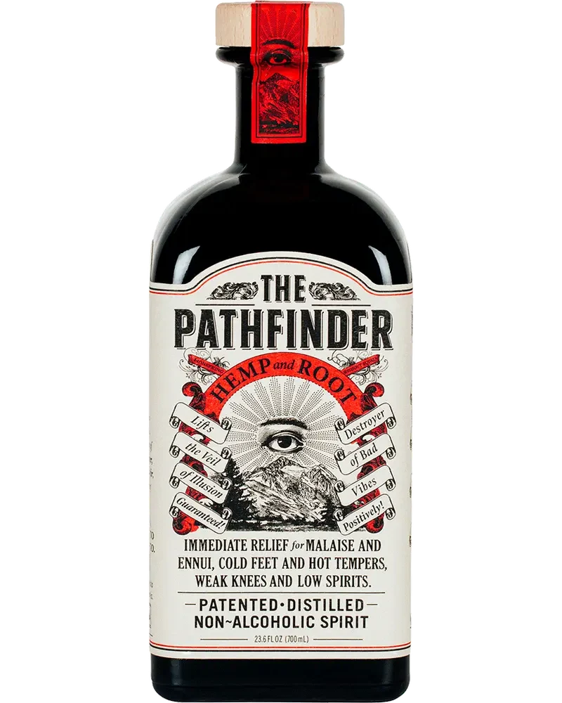 The Pathfinder Hemp and Root Non-Alcoholic Spirit