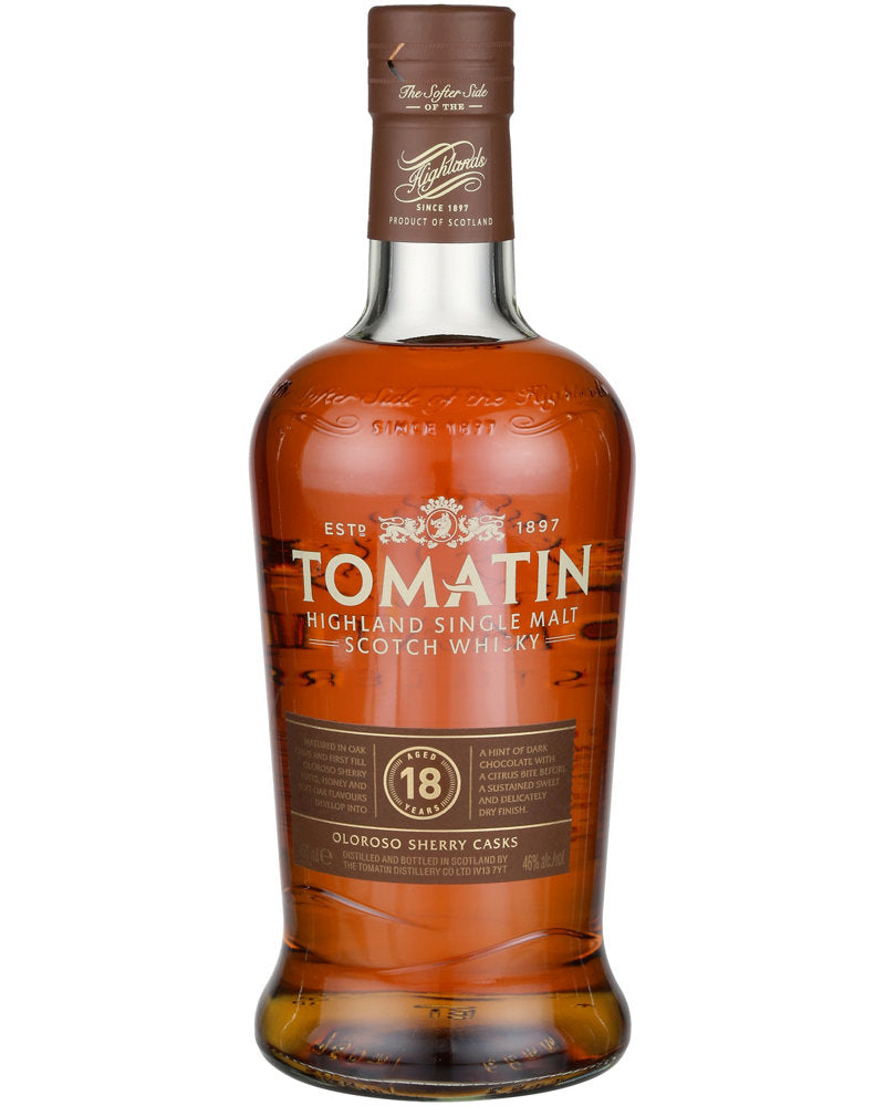 Tomatin 18 Year Old Single Malt Scotch Whisky 750ml