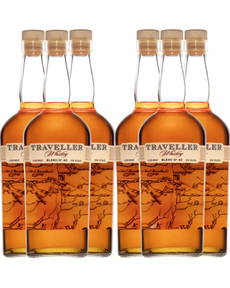 Traveller Blend No. 40 Whiskey 6 Bottle Bundle Pack