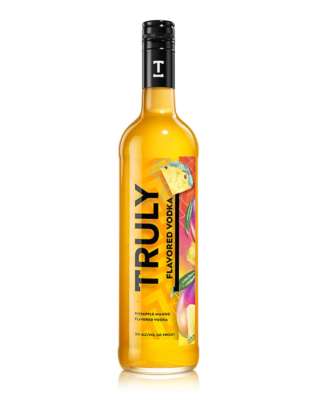 Truly Pineapple Mango Flavored Vodka 1Lt