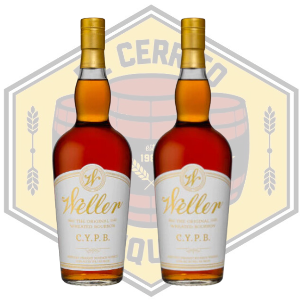 W. L. Weller C.Y.P.B. Craft Your Perfect Bourbon The Original Wheated Kentucky Straight Bourbon Whiskey 750ml Bottle 2-Pack