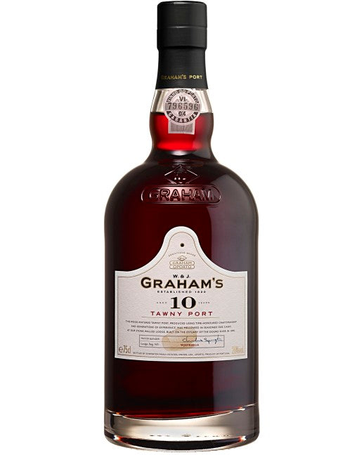 W & J Graham's 10 Year Old Tawny Port 750ml