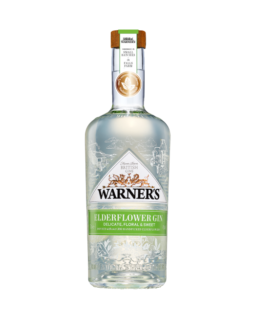 Warner's Elderflower Gin 750ml