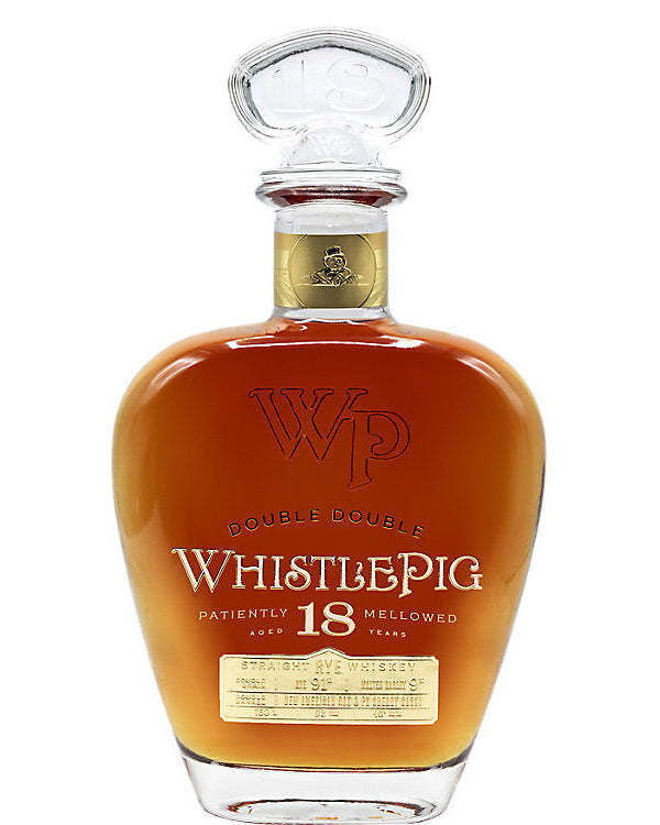 WhistlePig 18 Year Old Double Malt Straight Rye Whiskey 750ml