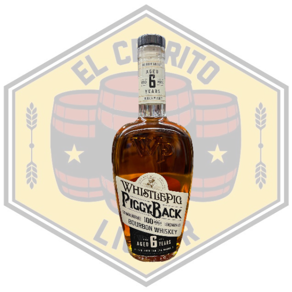 WhistlePig Piggy Back 6 Year Old Straight Bourbon Whiskey 750ml