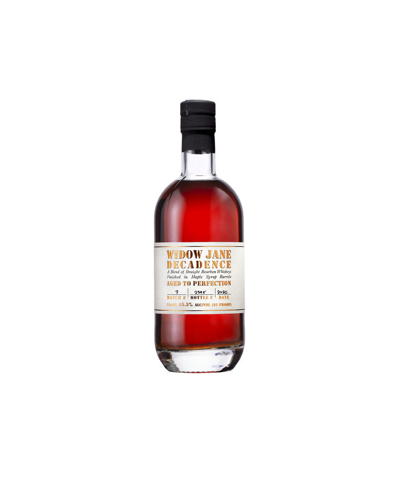 2025 Widow Jane Decadence Straight Bourbon Whiskey 750ml