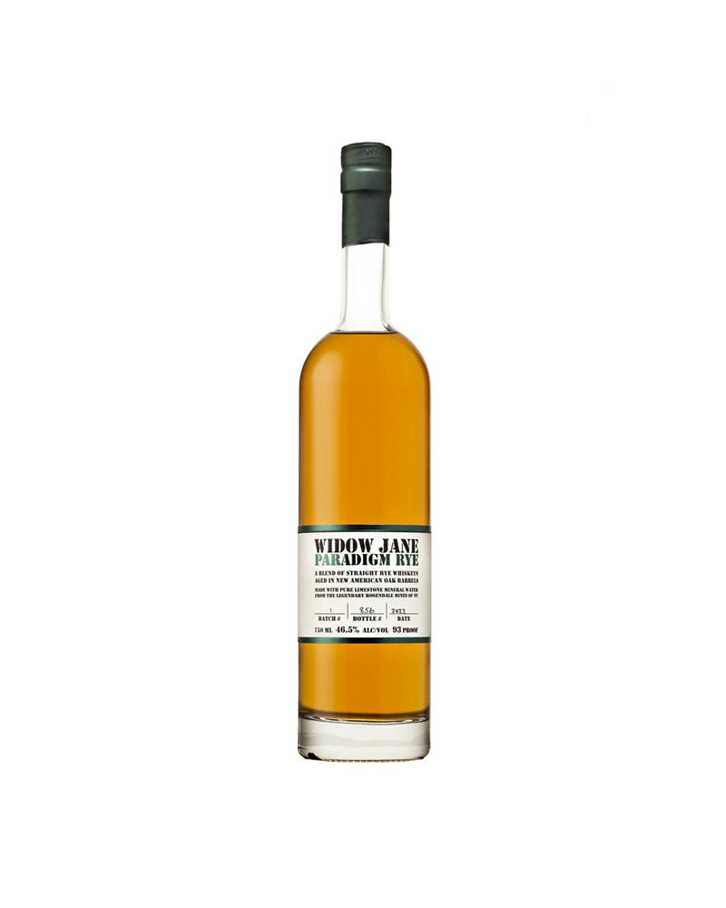 Widow Jane Paradigm Rye Straight Rye Whiskey 750ml