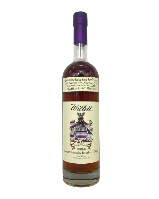 Willett Family Estate Bottled Single Barrel 8 Year Old Barrel No. 7128 Kentucky Straight Bourbon Whiskey