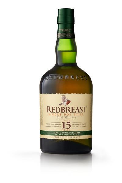 Redbreast 15 Year Old Aged Single Pot Still Irish Whiskey 750ml