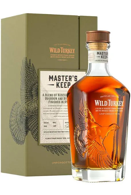 Wild Turkey Master's Keep Unforgotten Kentucky Blended Bourbon and Rye Whiskey 750ml