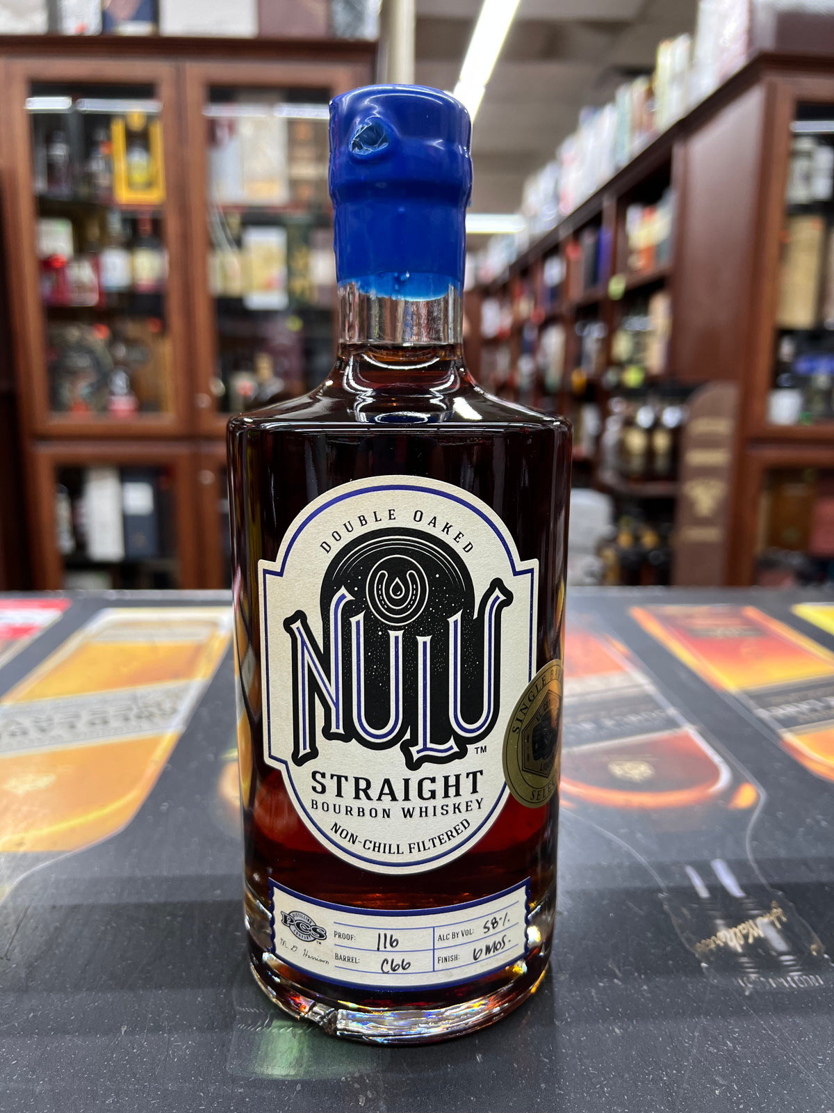 Nulu Double Oaked El Cerrito Liquor Store Pick Straight Bourbon Whiskey
