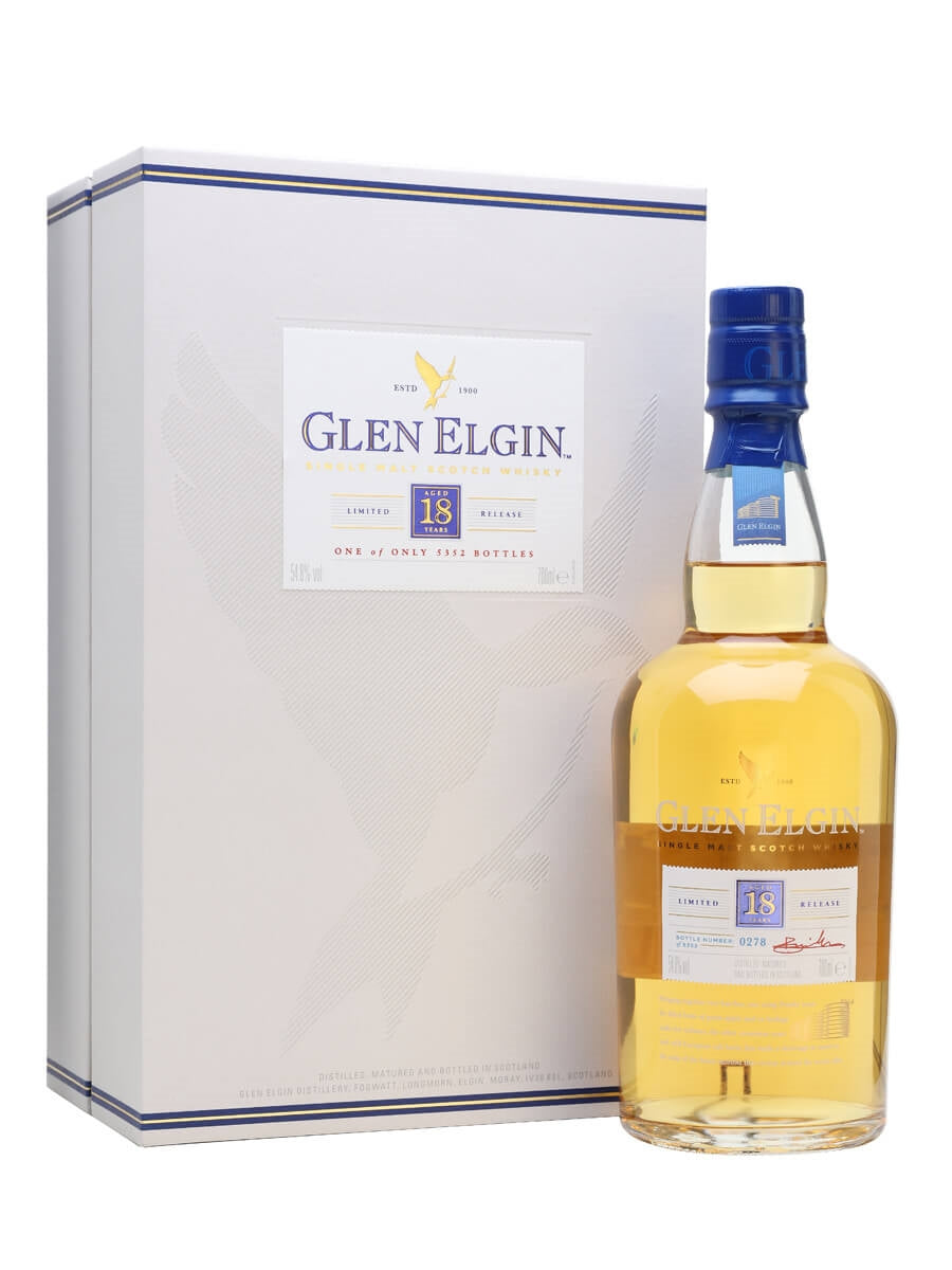 Glen Elgin 18 Year Old Single Malt Scotch Whisky 750ml