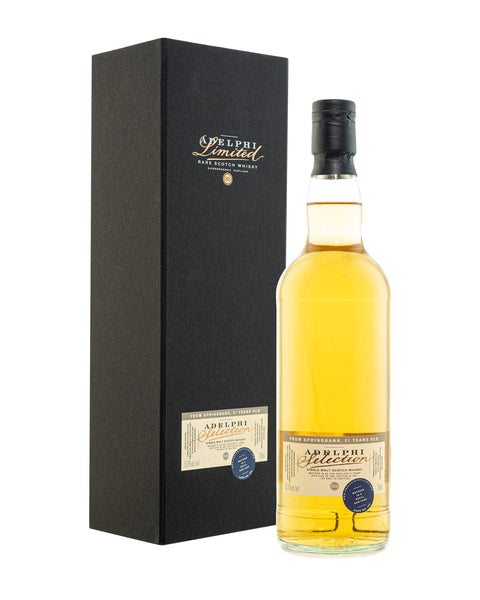 Springbank 21 Year Old Adelphi Selection Single Malt Scotch Whisky 700ml