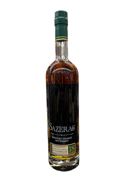 Sazerac 18 Year Old Straight Rye Whiskey