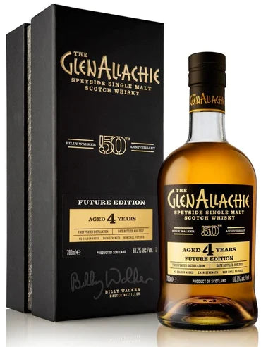 GlenAllachie Billy Walker 50th Anniversary Future Edition Peated Whiskey 700ml