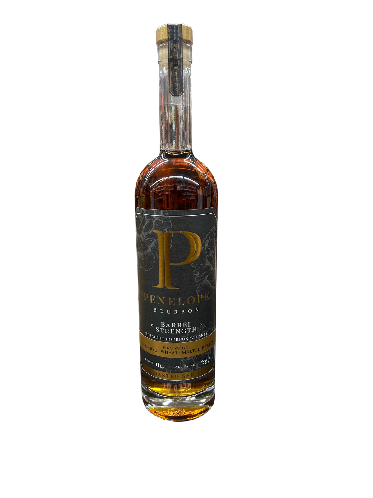 Penelope Toasted Series Four Grain Barrel Strength Straight Bourbon Whiskey 750ml