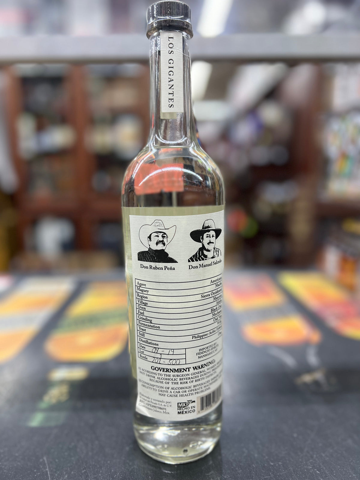 La Venenosa Los Gigantes Agave Spirit 750ml