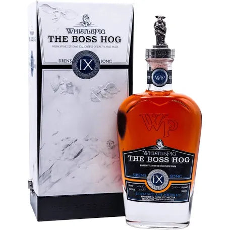 WhistlePig The Boss Hog IX Siren's Song Limited Release Straight Rye Whiskey