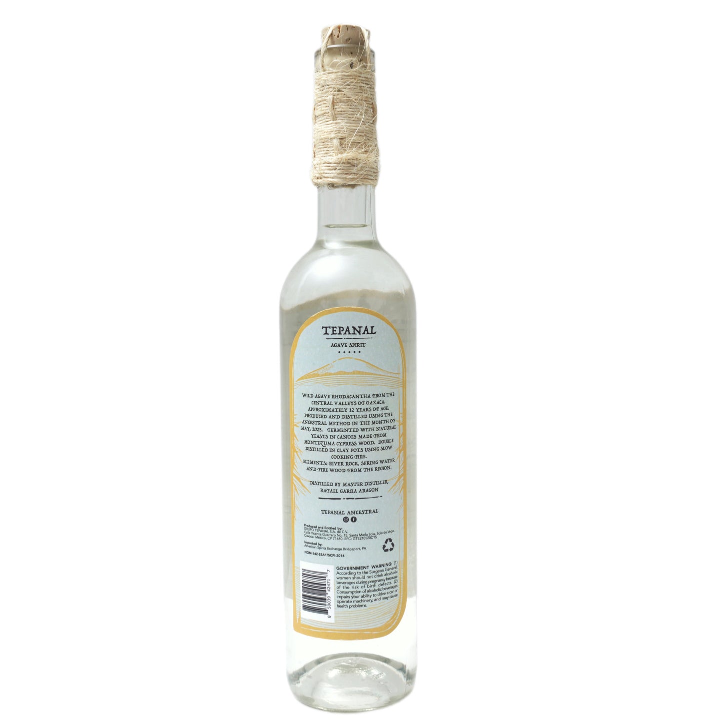 Tepanal Ancestral Mexicano Mezcal 750ml
