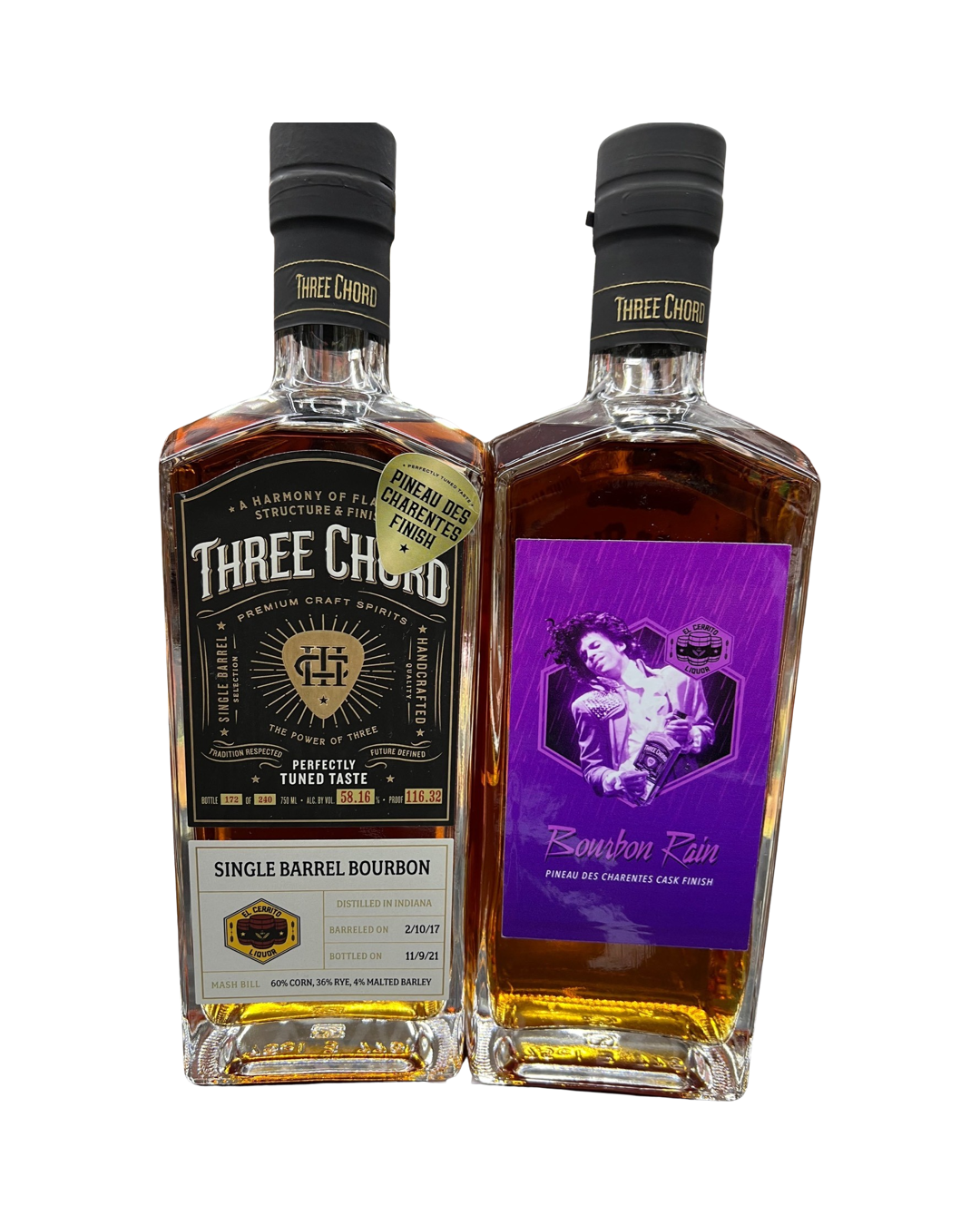 Three Chord Single Barrel El Cerrito Liquor Store Pick Bourbon Whiskey