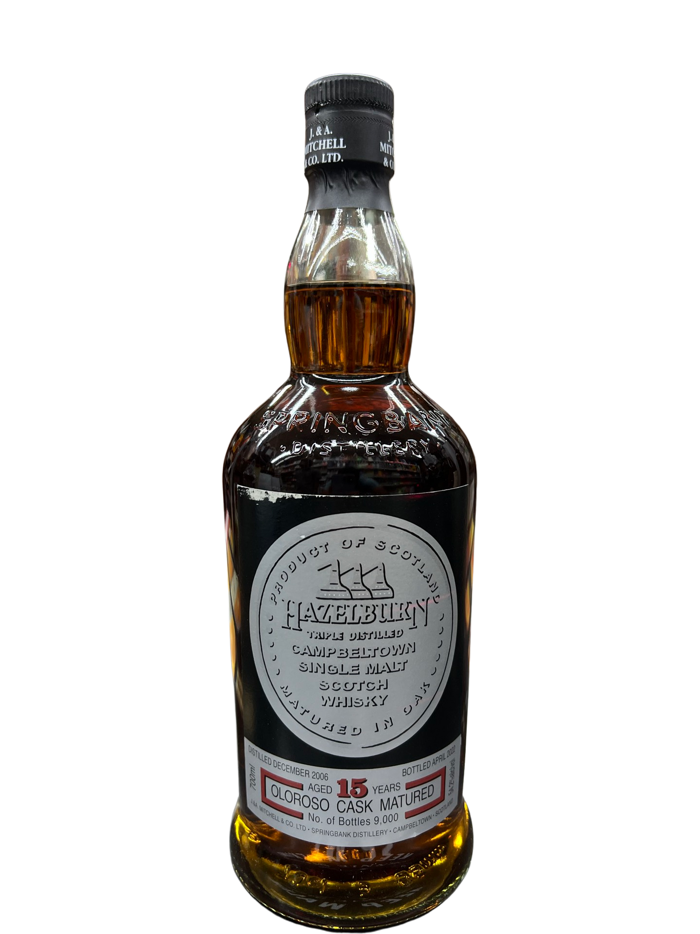 2022 Hazelburn Oloroso Cask 15 Year Old Single Malt Scotch Whisky 700ml