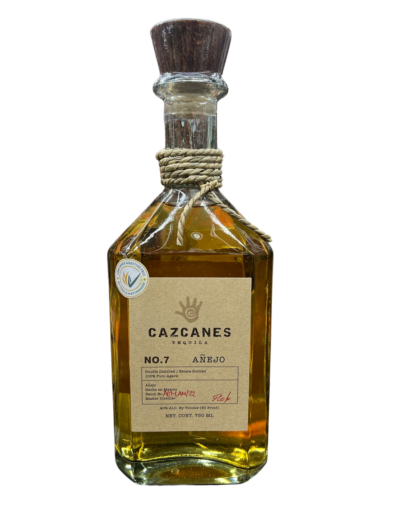 Cazcanes No.7 Anejo Tequila 750ml