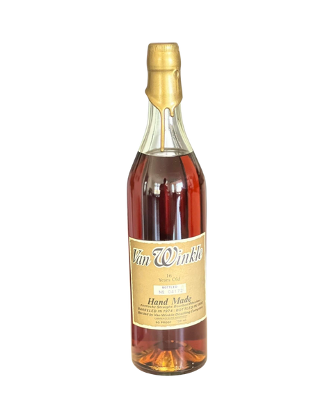 Pappy Van Winkle 1974/1990 Hand Made 16 Year Old