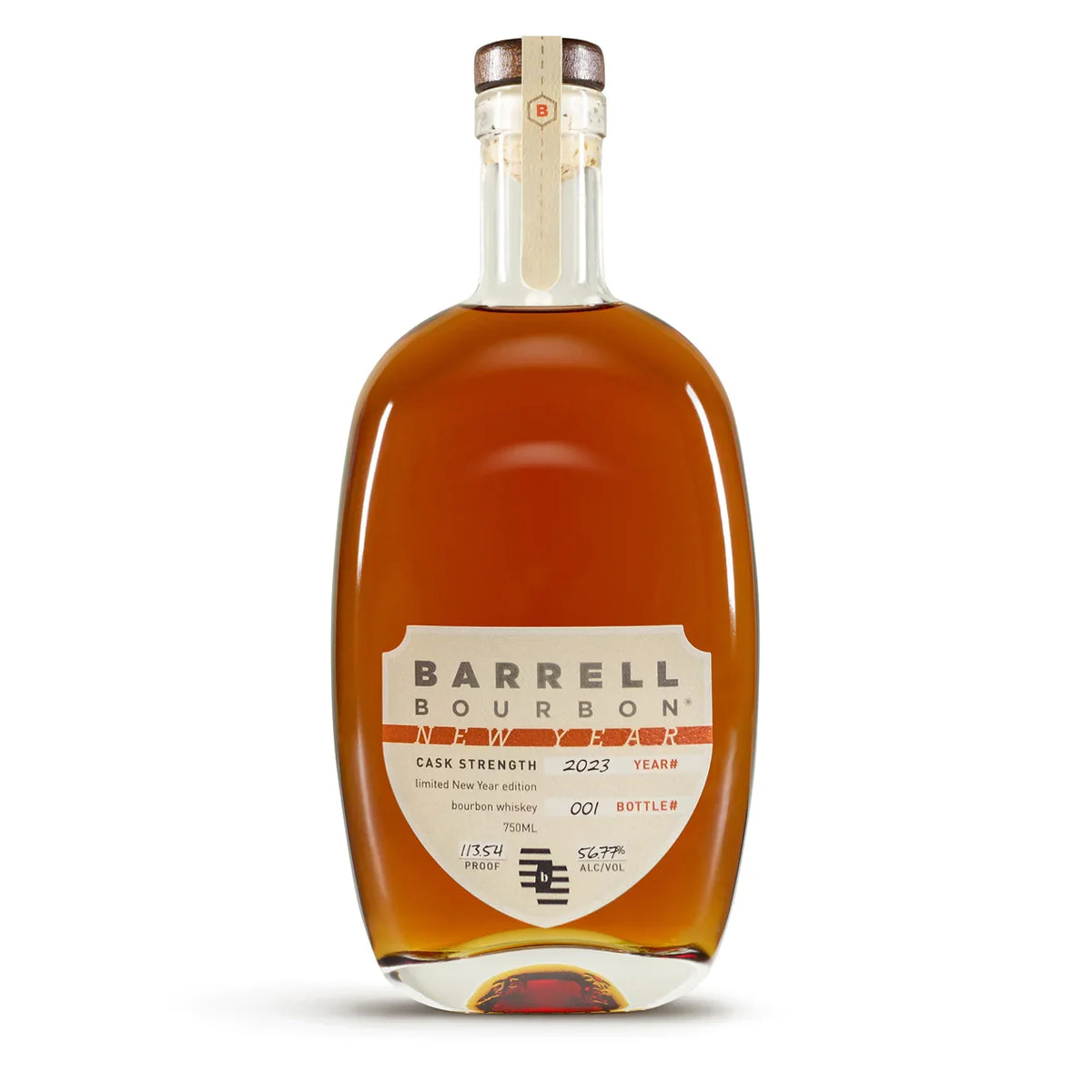 2023 Barrell Craft Spirits Cask Strength New Year Edition Straight Bourbon Whiskey 750ml