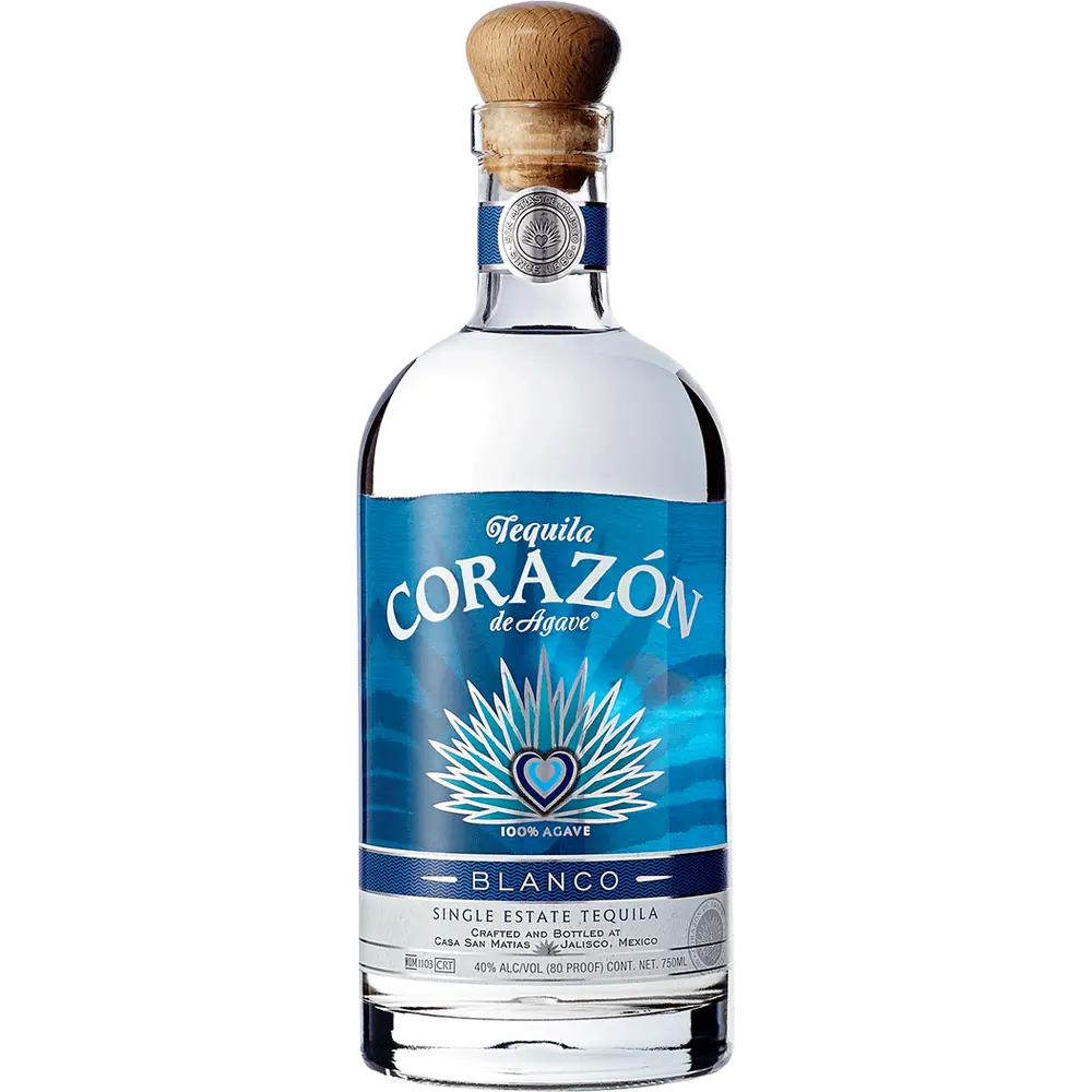 Corazon de Agave Single Estate Blanco Tequila 750ml
