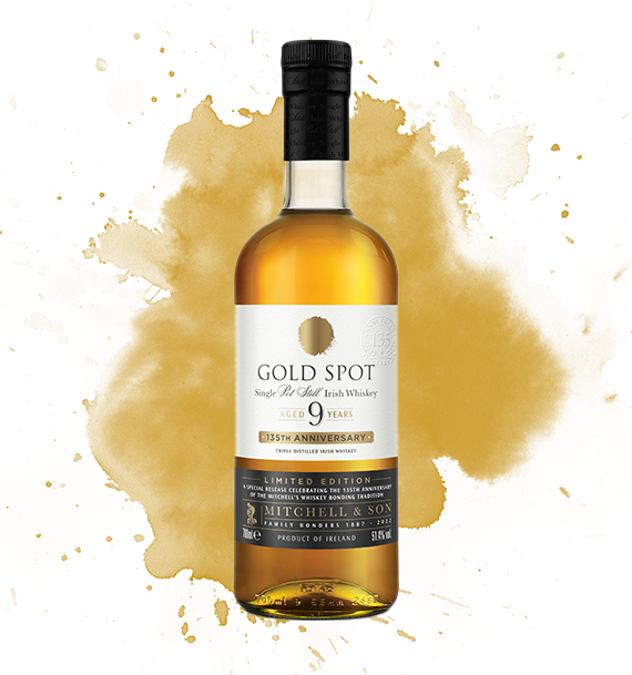 Mitchell & Son Gold Spot 9 Year Old Single Pot Still Irish Whiskey 700ml