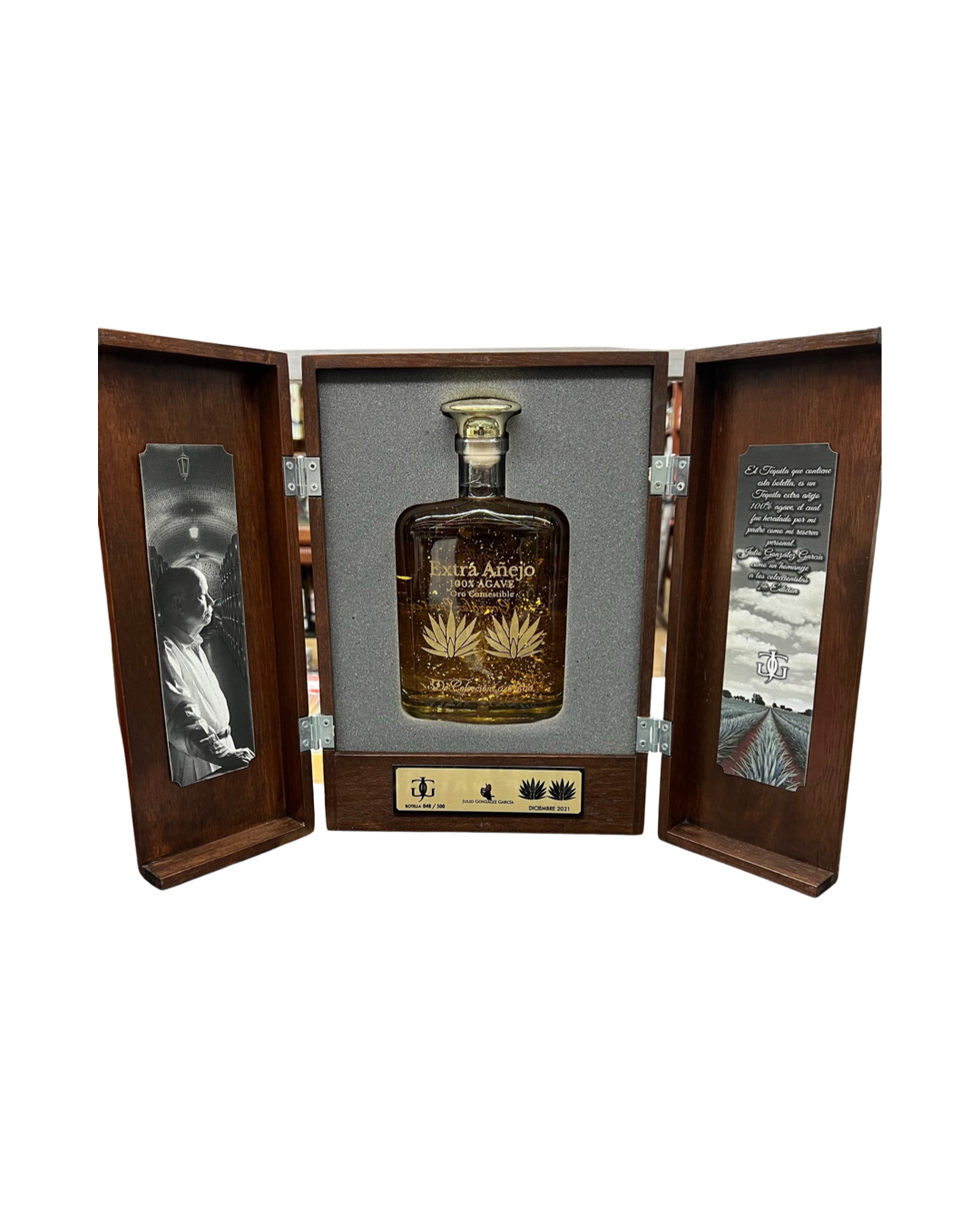 Julio Gonzalez Garcia 20 Year Old Extra Anejo Tequila 750ml