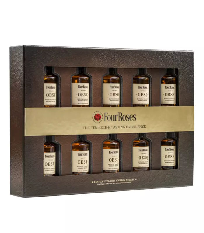 Four Roses Ten Recipe Tasting Experience Kentucky Straight Bourbon Whiskey