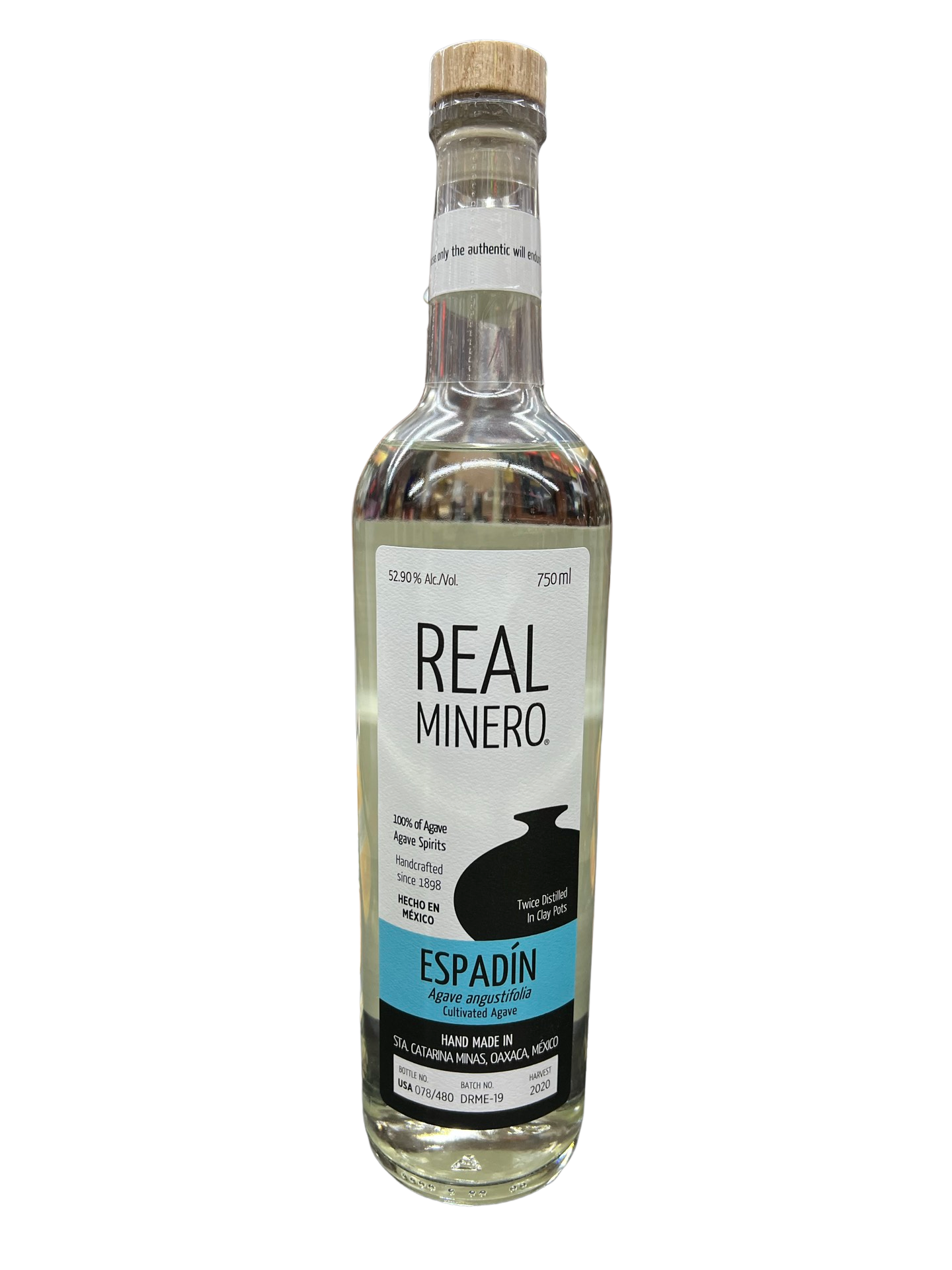 Real Minero Espadin Mezcal 750ml