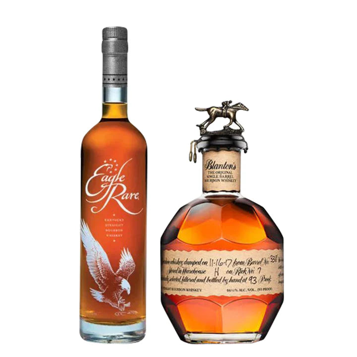 Blanton's and Eagle Rare Bourbon Bundle 750ml 2-Pack