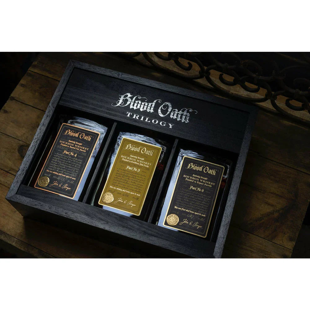 Blood Oath Trilogy Second Edition Pact No 4-5-6 Bourbon Whiskey