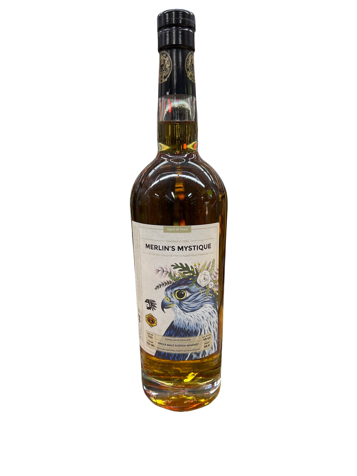 GlenAllachie 26 Year Old Merlin’s Mystique El Cerrito Liquor Store Pick Single Malt Scotch Whiskey 750ml