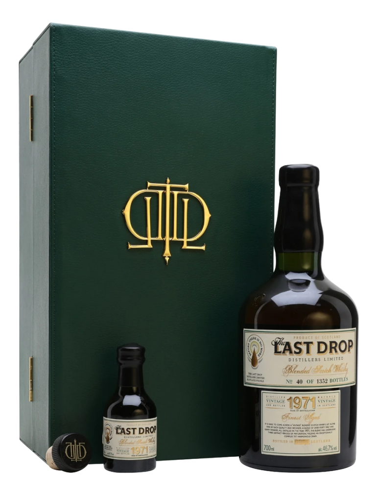 1971 Last Drop Vintage Finest Aged Blended Scotch Whisky 750ml