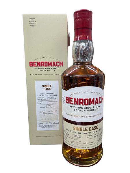 Benromach Tam O'Shanter Single Cask Scotch Whisky 700ml