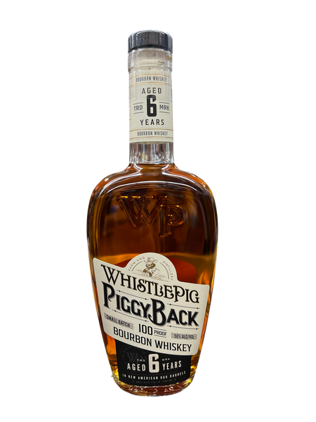 WhistlePig Piggy Back 6 Year Old Straight Bourbon Whiskey 750ml