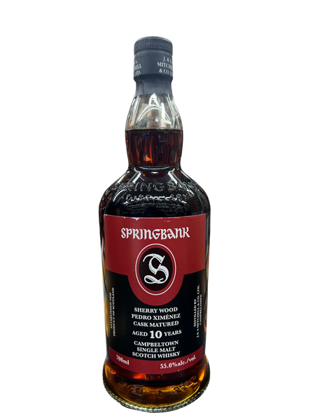 2022 Springbank Pedro Ximenez Cask Matured 10 Year Old Single Malt Scotch Whisky