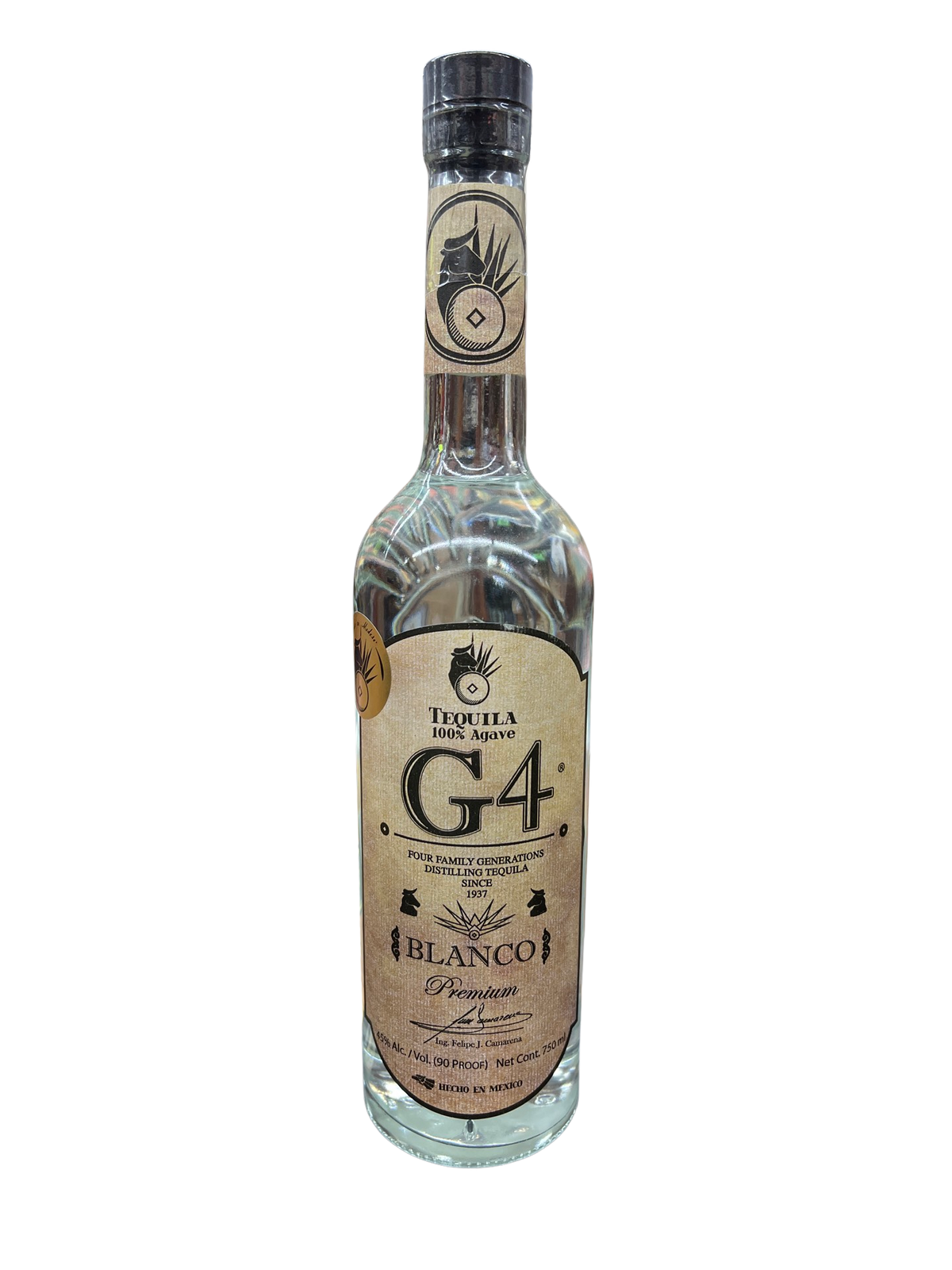 2025 G4 De Madera Blanco Tequila 750ml