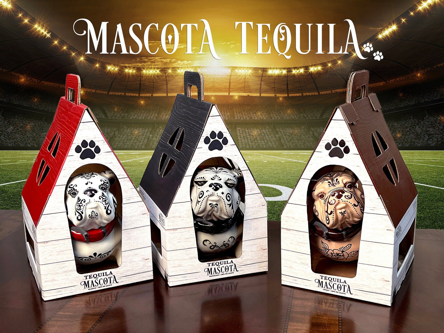 Mascota Bulldog Anejo Tequila 750ml