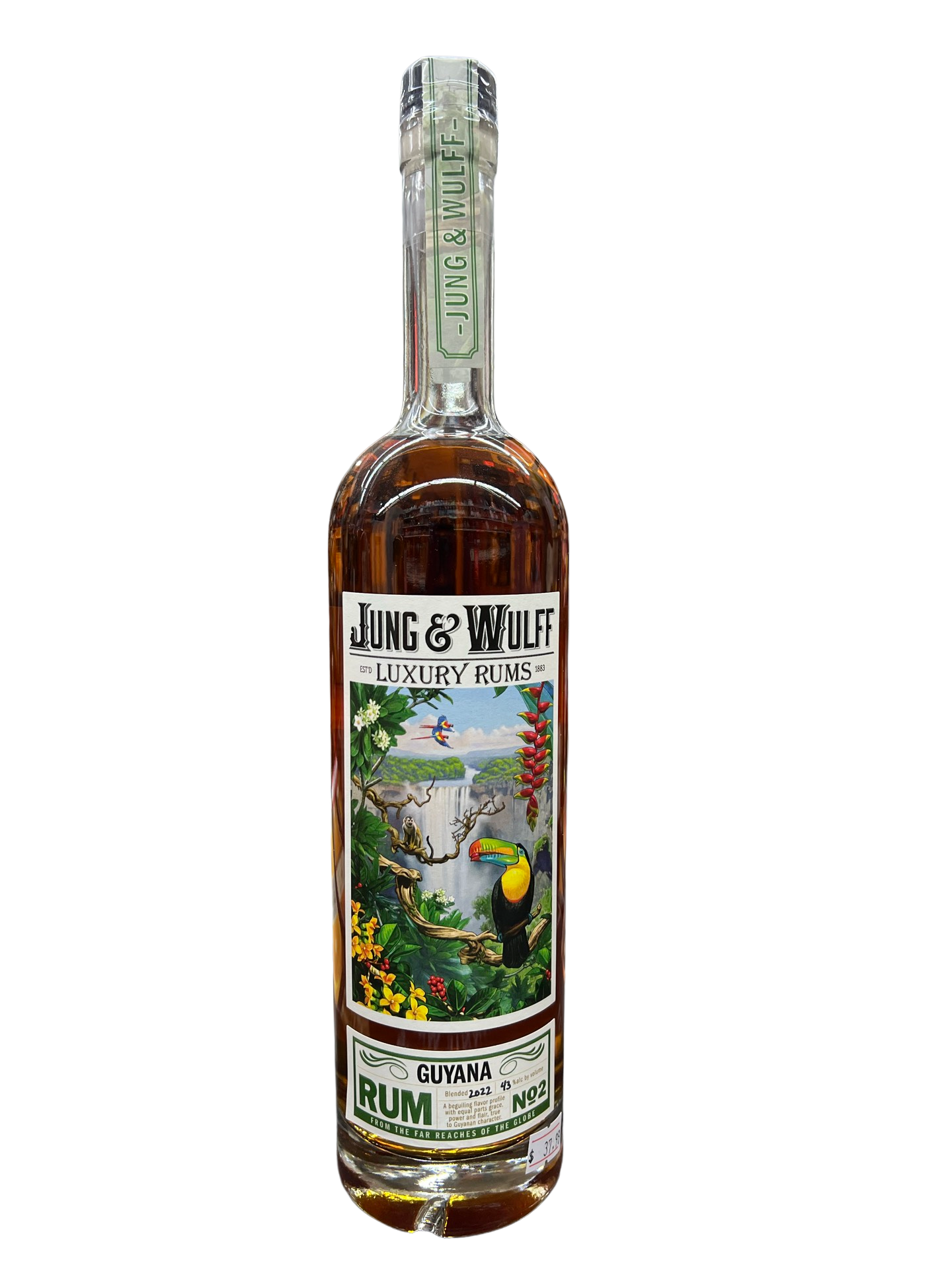 Jung & Wulff Luxury Rums No.2 Rum 750ml